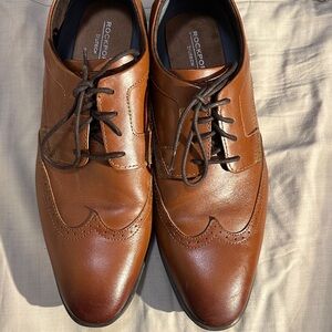 Rockport Men's Tan Leather Oxfords